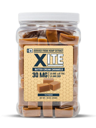 Xite Delta-9 Butter Cream Caramels